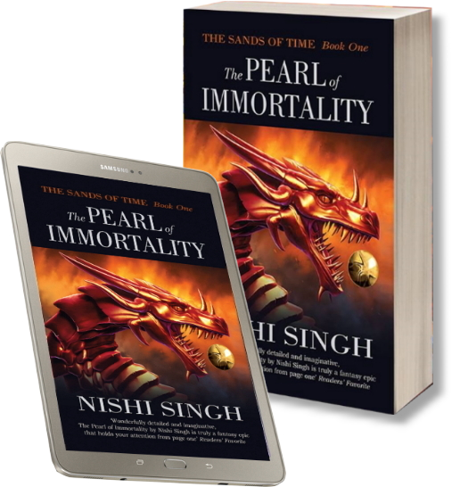 Sands of Time NishiSingh BookandTablet1