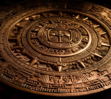 Ancient currency symbolizes wealth prosperity generated by ai 360x320