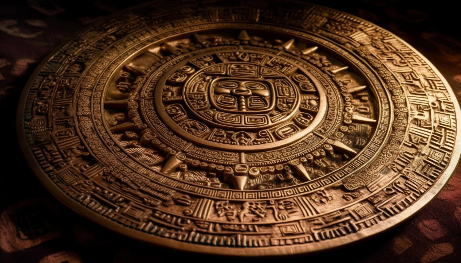 Ancient currency symbolizes wealth prosperity generated by ai